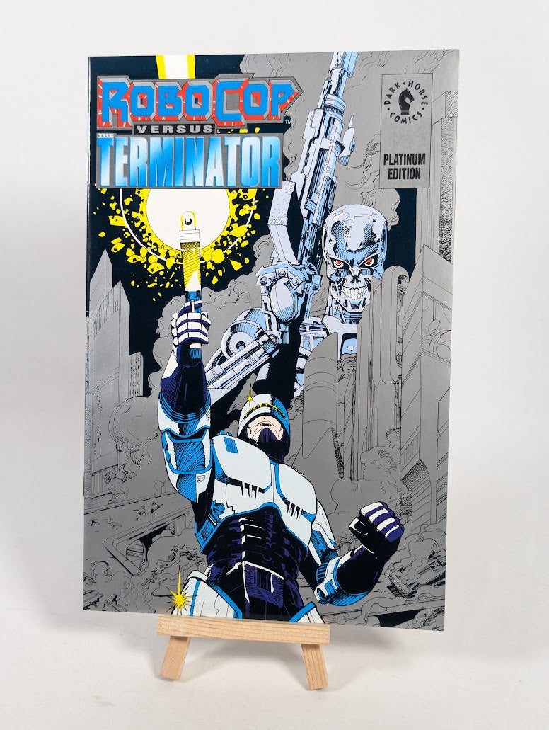 Robocop Versus The Terminator #1 Platinum Edition 1992 Comic Book