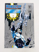 Robocop Versus The Terminator #1 Platinum Edition 1992 Comic Book