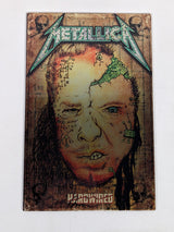 Rock & Roll Biographies Metallica Cover B Mark Devito Gold Foil 2017 Comic Book