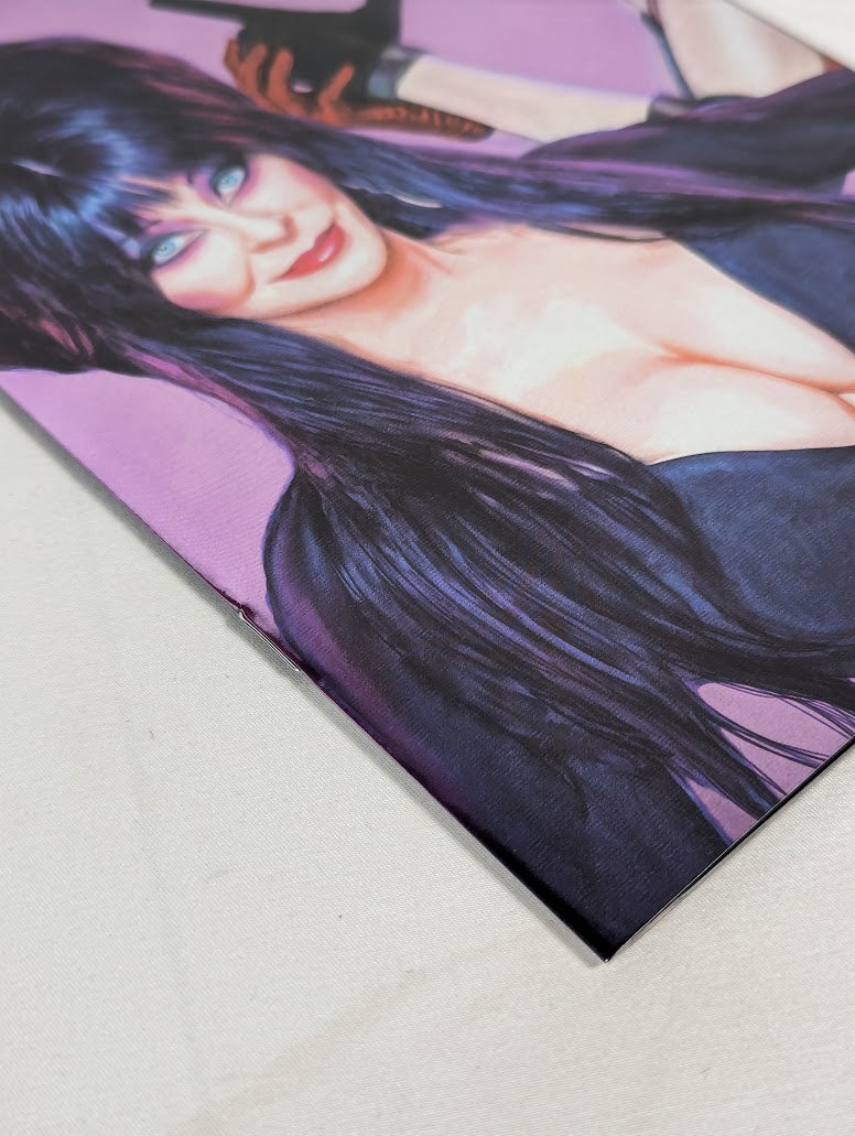 DC Comics Harley Quinn x Elvira Cover I Mark Spears Virgin Foil Variant 2025 Comic Book