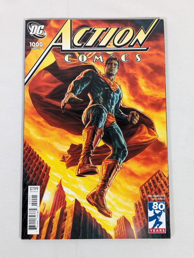 DC Comics Action Comics #1000 Lee Bermejo Variant Cover 2018 Comic Book