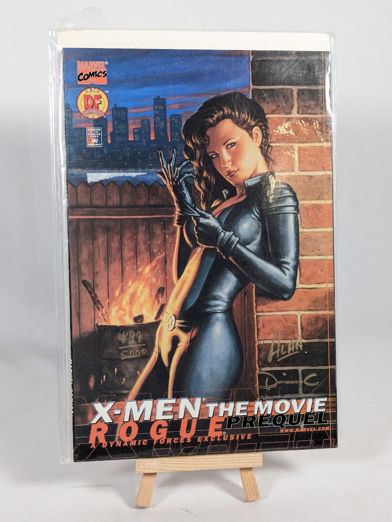 Marvel X-Men The Movie Prequel Rogue Dynamic Forces Variant 2000 Comic Book (Signed by Dorian & Alan Evans) (With CoA)