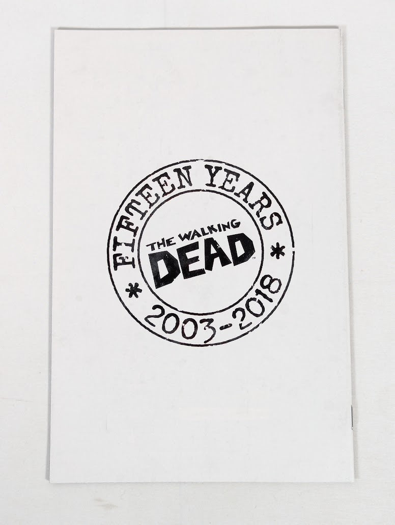 The Walking Dead #108 Emma Rios Black and White Virgin Variant 2018 Comic Book