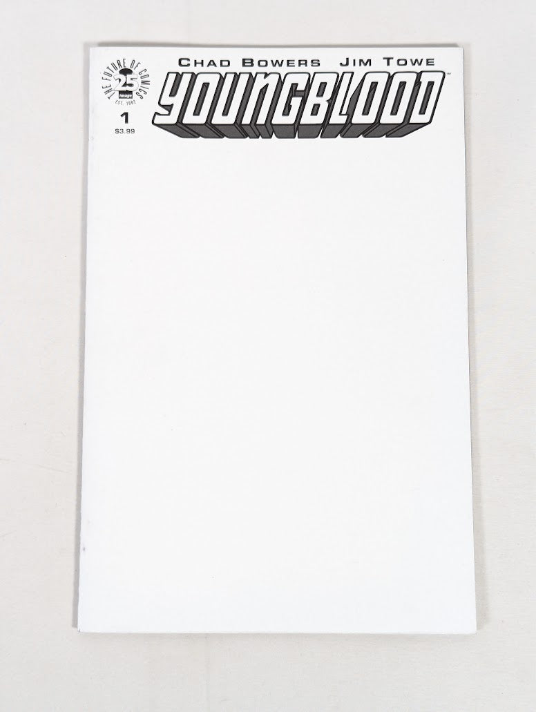Youngblood #1 Cover G Blank Sketch Variant 2017 Comic Book