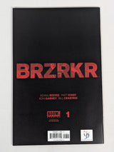 BRZRKR #1 Sajad Shah Virgin Variant 2021 Comic Book