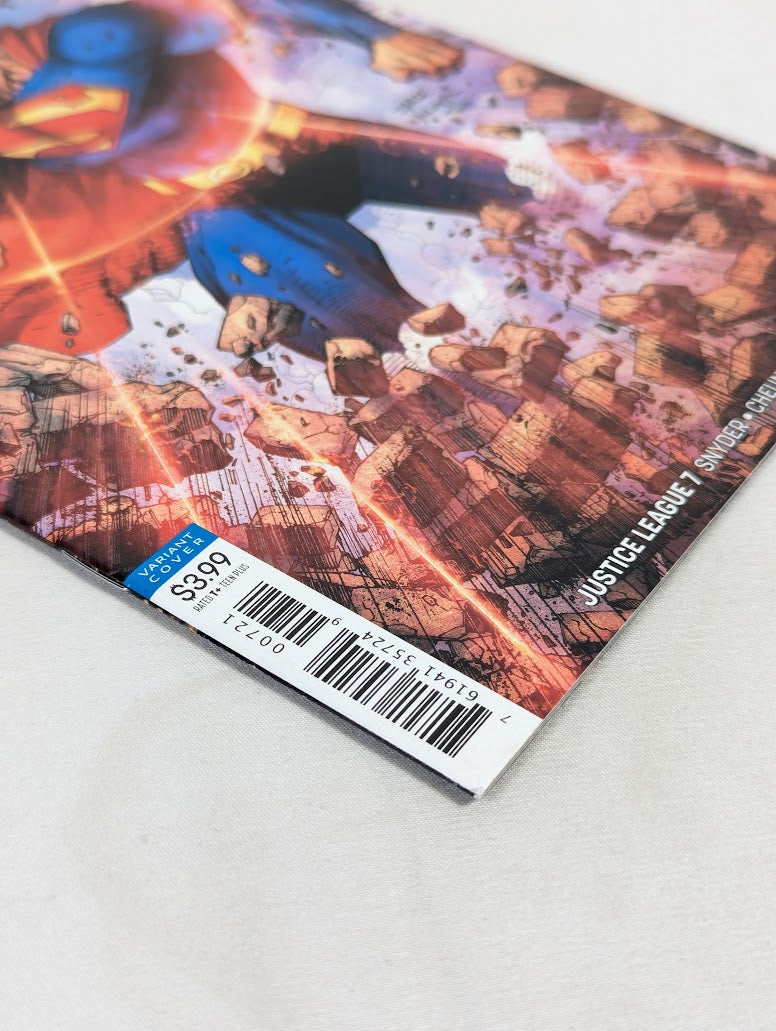 DC Comics Justice League #7 Jim Lee Variant Cover 2018 Comic Book