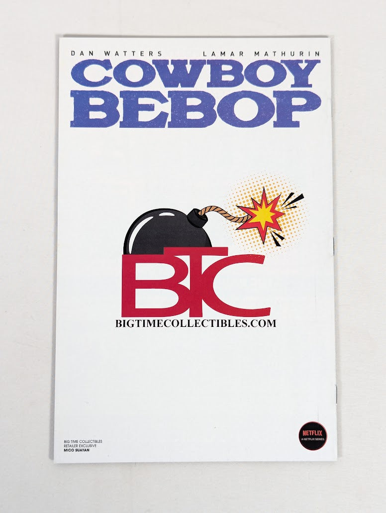 Cowboy Bebop #1 Mico Suayan Virgin Variant 2022 Comic Book (Limited Edition Only 300 Made)