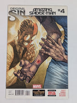 Marvel Original Sin Amazing Spider-Man #4 Cover A Humberto Ramos 2014 Comic Book (First Full Appearance of Cindy Moon / Silk)