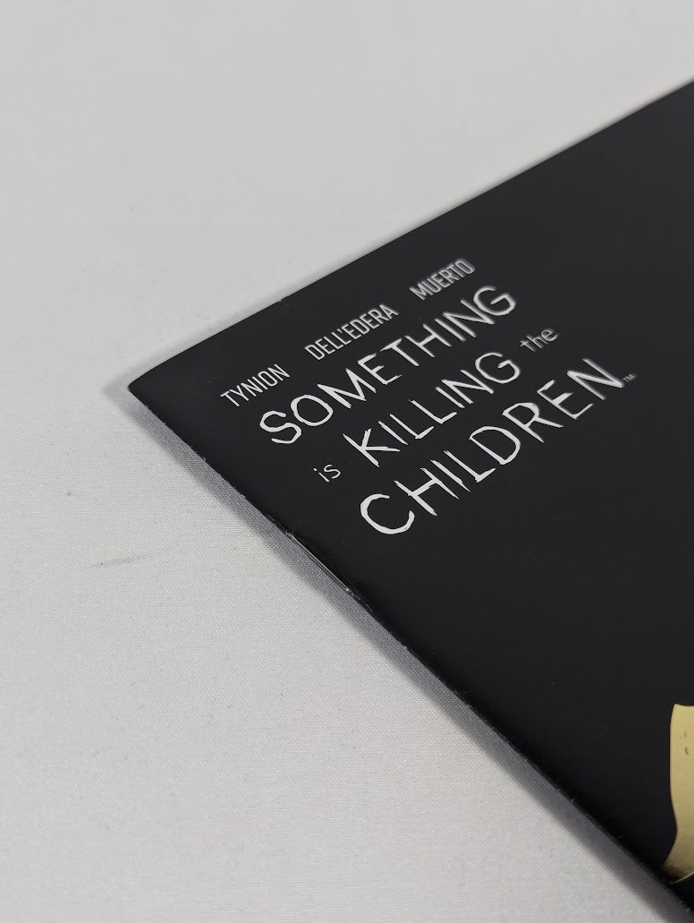 Something is Killing the Children #39 Werther Dell'Edera Cover C Gold Foil Variant 2024 Comic Book