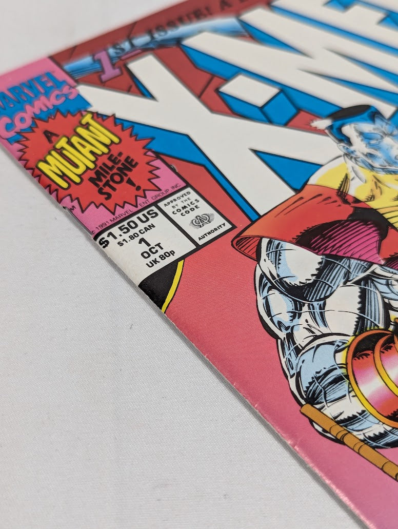 Marvel X-Men #1 Cover B & D Jim Lee 1991 Comic Book Bundle