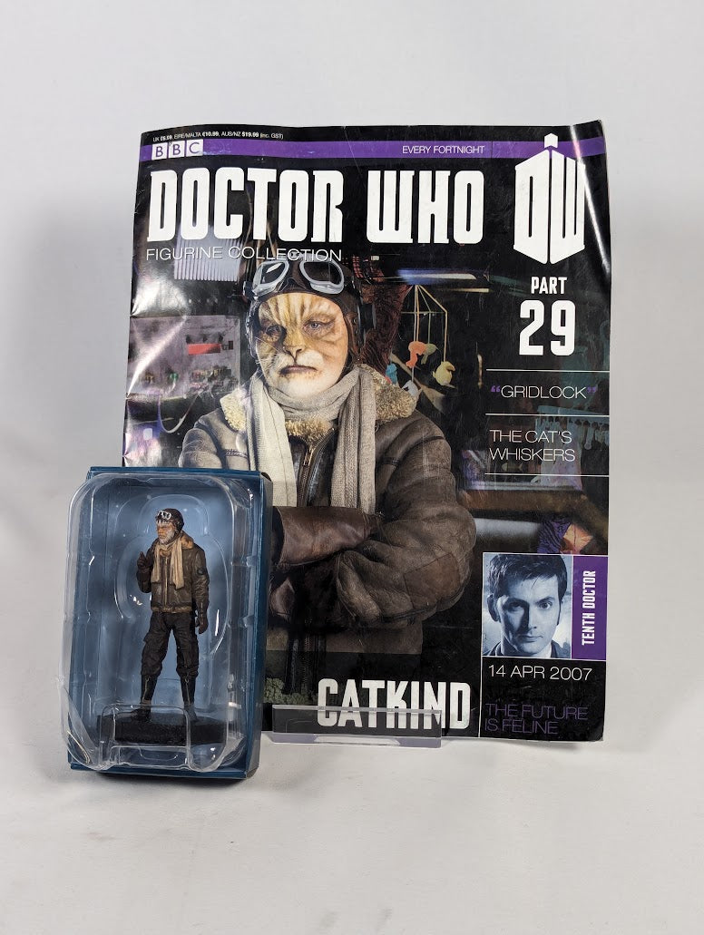 Doctor Who Figurine Collection Issue 29 Catkind Eaglemoss Figurine and Magazine