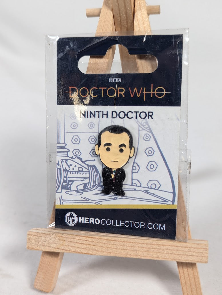 Doctor Who Ninth Doctor Eaglemoss Hero Collector Pin Badge