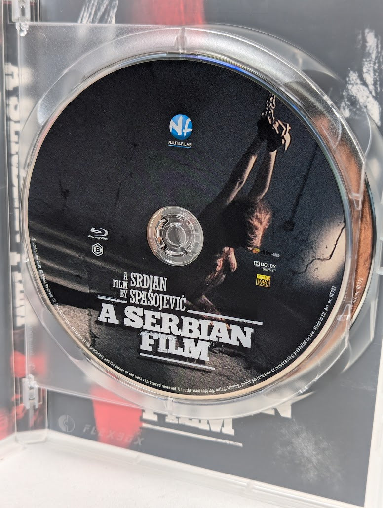 A Serbian Film 3 Disc Uncut Edition Blu Ray, DVD & Soundtrack CD