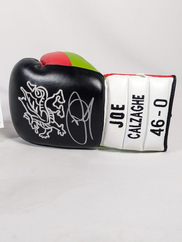 Joe Calzaghe 46-0 Signed Boxing Glove (With CoA)