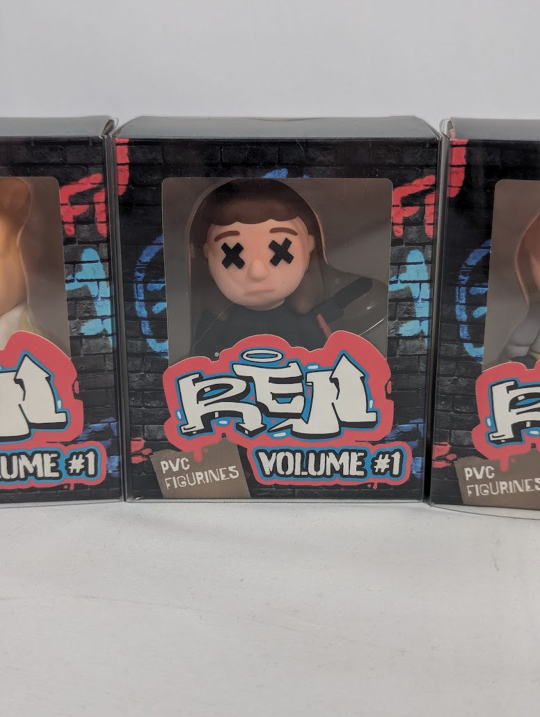 Ren Volume #1 First Edition PVC Figurine Complete Bundle of 5 Figures