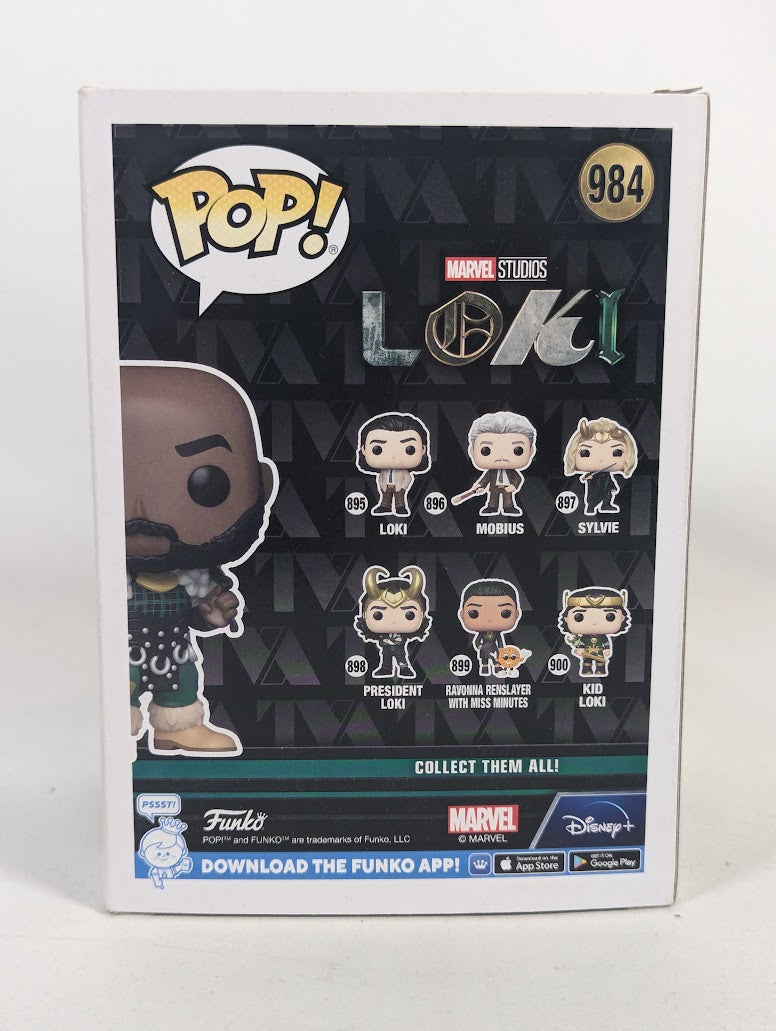 Marvel Loki Boastful Loki (2022 Wondrous Convention) Funko Pop! Vinyl Figure #984