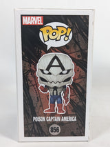 Marvel Venom Poison Captain America (Pop in a Box Exclusive) Funko Pop! Vinyl Figure #856