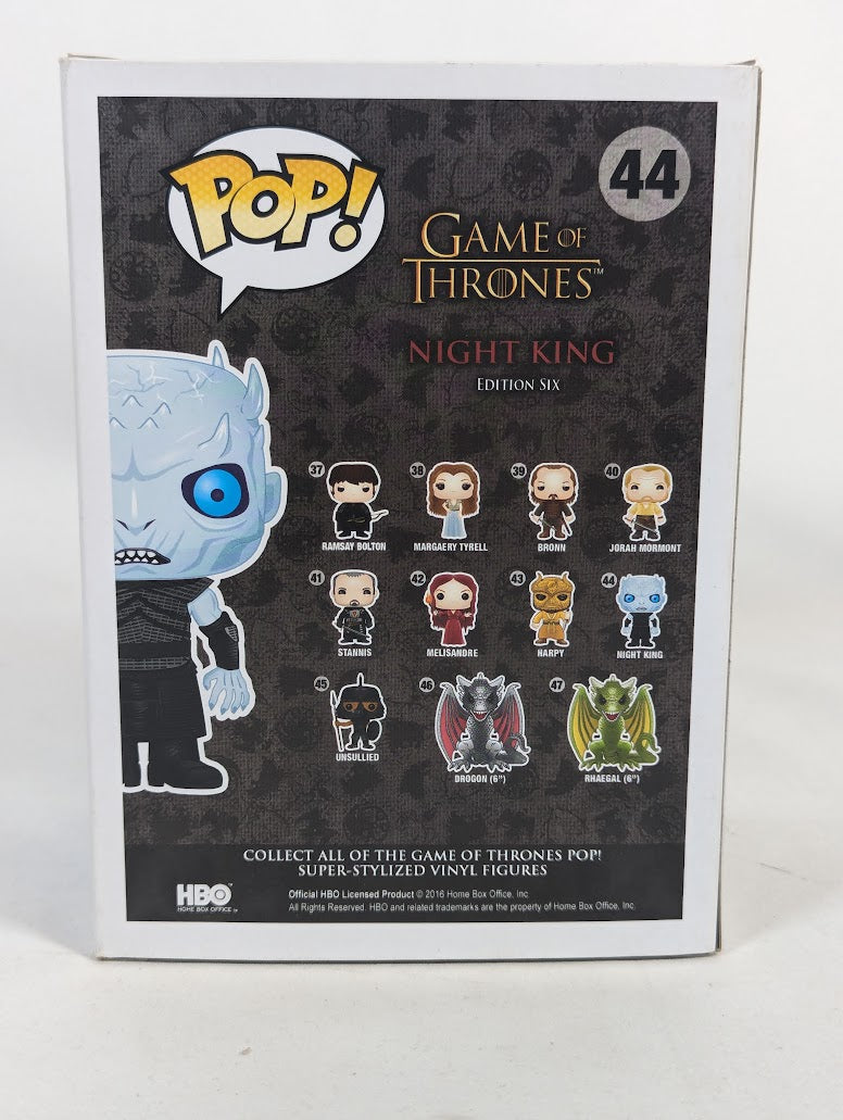 Game of Thrones Night King (Glow in the Dark) (GameStop Exclusive) Funko Pop! Vinyl Figure #44
