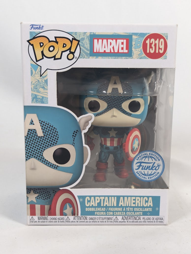 Marvel Captain America (Special Edition) Funko Pop! Vinyl Figure #1319