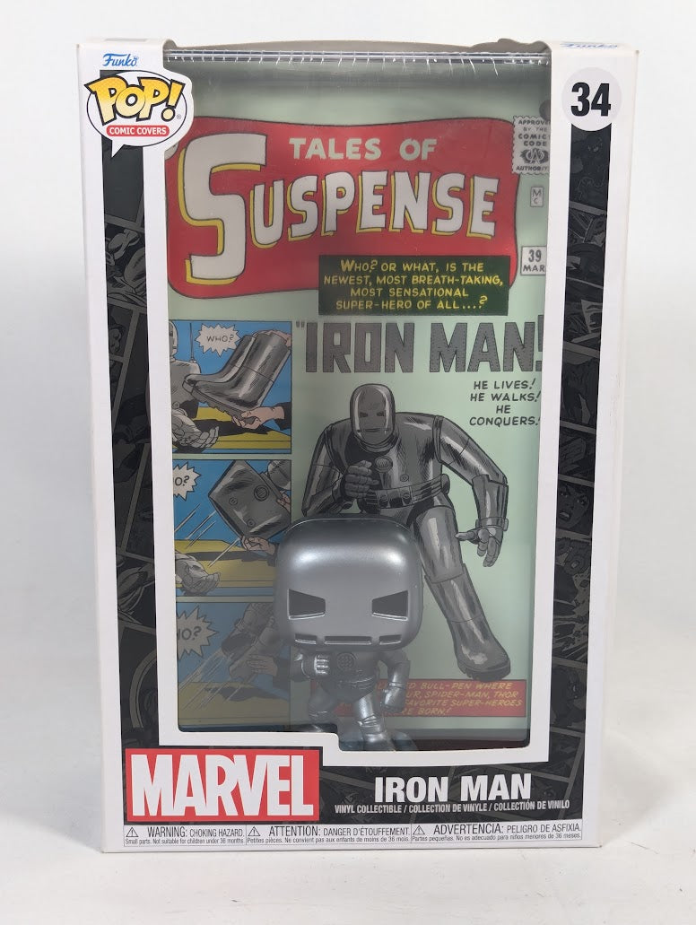 Marvel Iron Man Funko Pop! Comic Covers Vinyl Figure #34