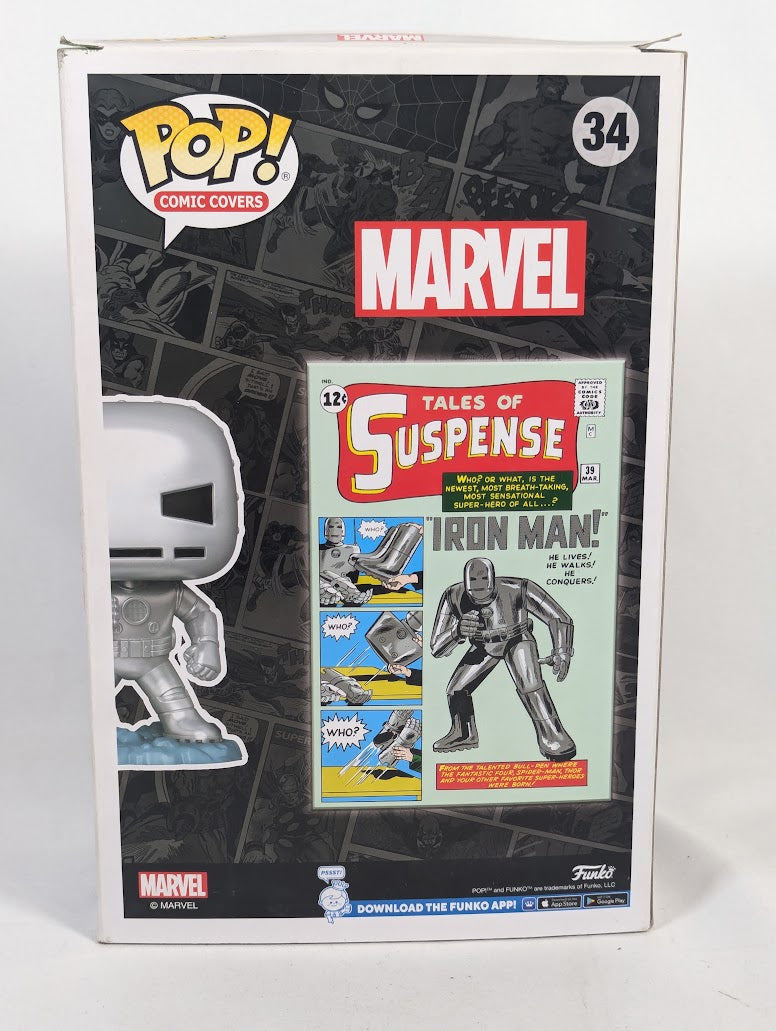 Marvel Iron Man Funko Pop! Comic Covers Vinyl Figure #34