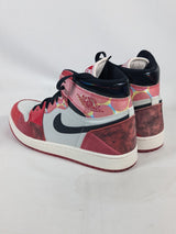 Marvel Spider-Man Across the Spider-Verse Nike Air Jordan 1 High Top UK Size 8 Sneakers