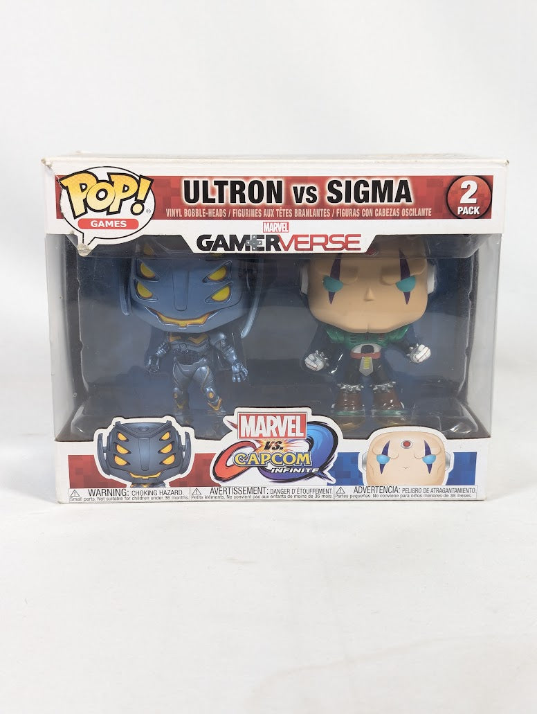 Marvel vs Capcom Infinite Ultron vs Sigma Funko Pop! Vinyl Figure 2-Pack