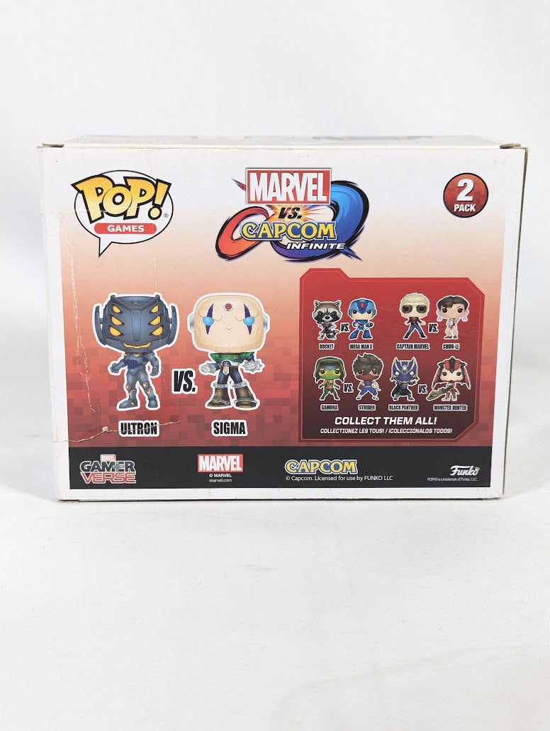 Marvel vs Capcom Infinite Ultron vs Sigma Funko Pop! Vinyl Figure 2-Pack