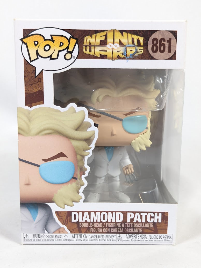 Marvel Infinity Warps Diamond Patch Funko Pop! Vinyl Figure #861