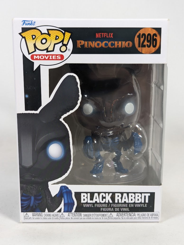 Netflix Pinocchio Black Rabbit Funko Pop! Vinyl Figure #1296