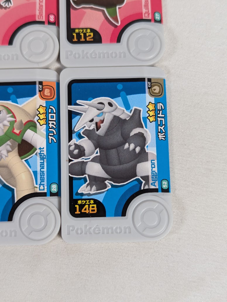 Pokemon Frienda Japanese Arcade Game Bundle of 9 Tags