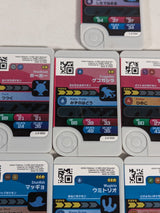 Pokemon Frienda Japanese Arcade Game Bundle of 9 Tags