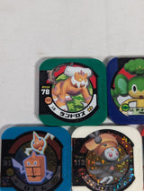 Pokemon Tretta Japanese Arcade Game Bundle of 5 Tokens