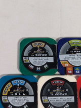 Pokemon Tretta Japanese Arcade Game Bundle of 5 Tokens