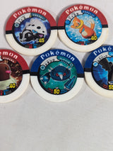 Pokemon Battrio Japanese Arcade Game Bundle of 5 Coins