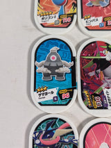 Pokemon Mezastar Japanese Arcade Game Bundle of 9 Tags