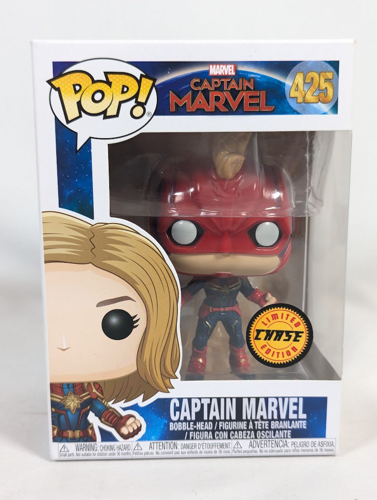 Marvel Captain Marvel (Chase) Funko Pop! Vinyl Figure #425