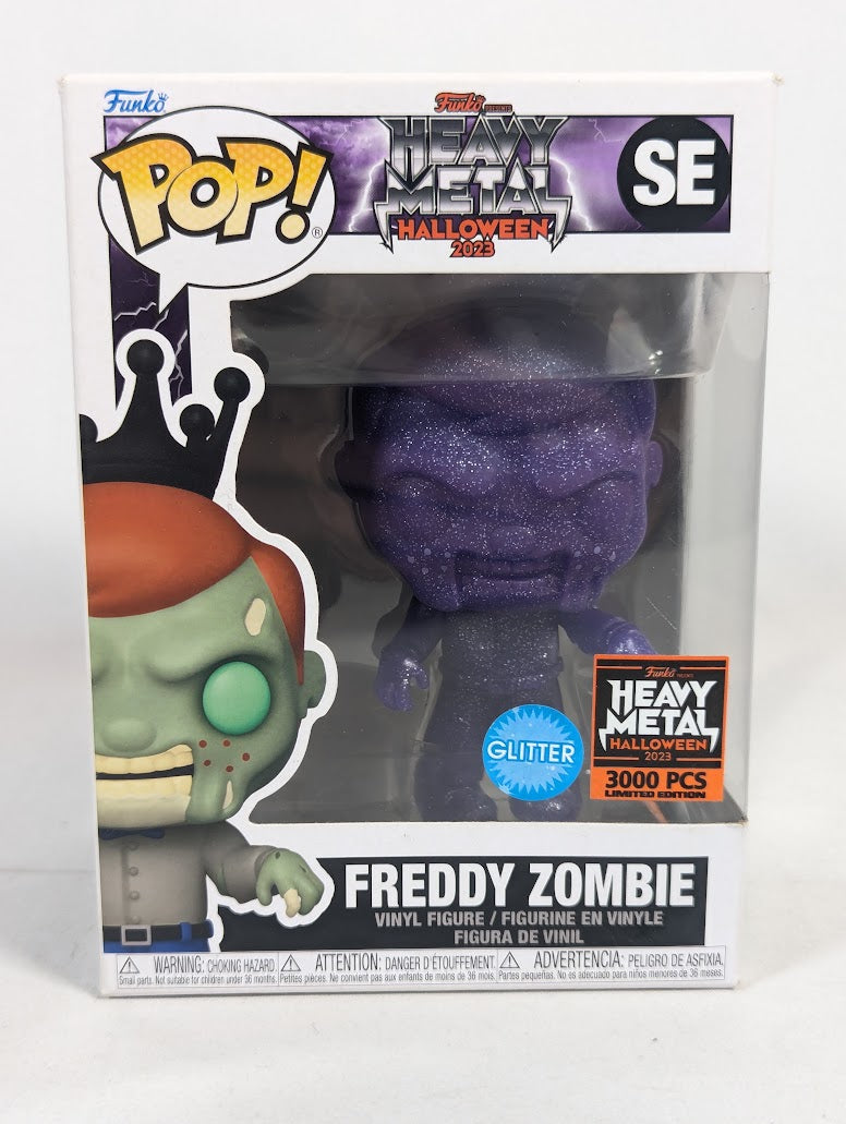 Heavy Metal Halloween 2023 Freddy Zombie (Glitter) Funko Pop! Vinyl Figure SE