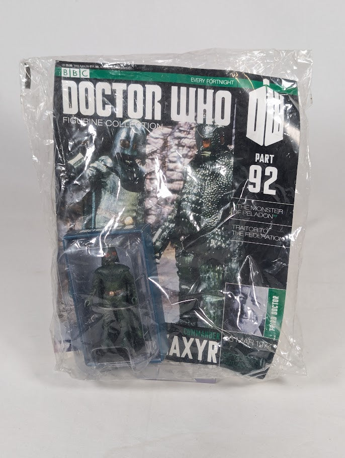 Doctor Who Figurine Collection Issue 92 Commander Azaxyr Eaglemoss Figure With Magazine
