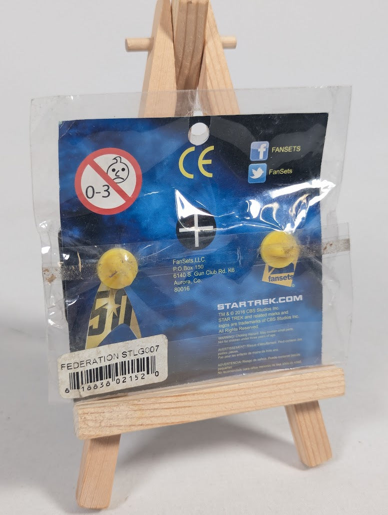 Star Trek 50th Anniversary United Federation of Planets Fansets Pin Badge