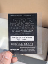 Star Wars The Mandalorian Fennec Shand 1/6 Scale 7" Gentle Giant Mini Bust (Limited Edition 701/3000)