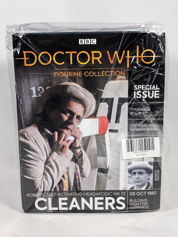 Doctor Who Figurine Collection Cleaner Robot 12cm Eaglemoss Figure With Magazine (Sealed)