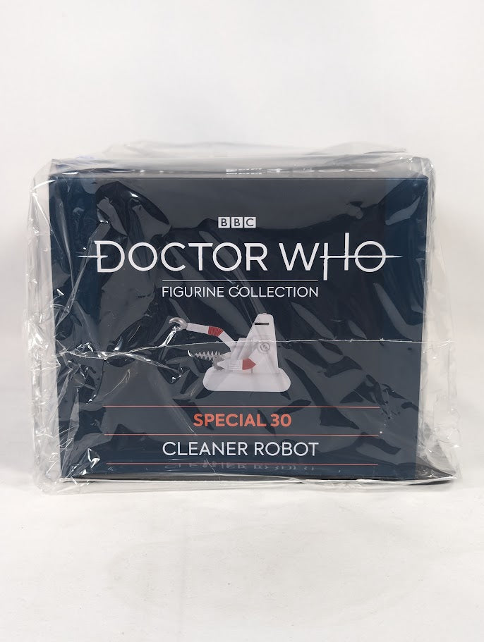 Doctor Who Figurine Collection Cleaner Robot 12cm Eaglemoss Figure With Magazine (Sealed)