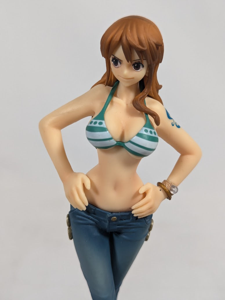 One Piece Nami The Grandline Lady Vol. 1 Banpresto DX Figure (No Box)