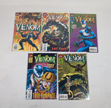 Marvel Venom Sinner Takes All (1995) Issues 1 - 5 Comic Book Bundle