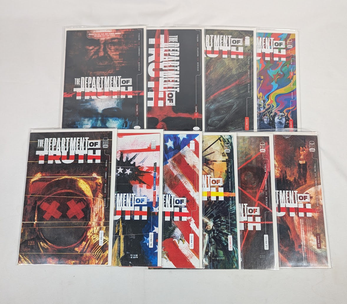 The Department of Truth (2020) Issues 1 - 22 Comic Book Bundle