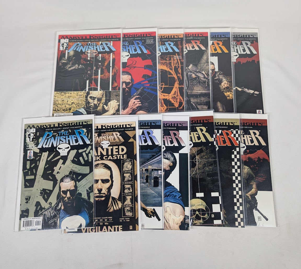 Marvel Knights The Punisher (2001) Issues 1 - 37 Comic Book Bundle