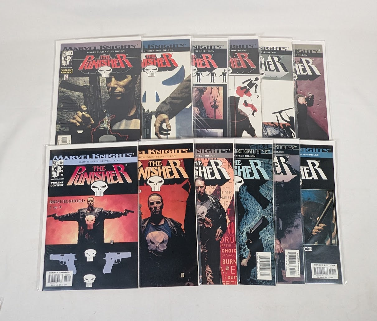 Marvel Knights The Punisher (2001) Issues 1 - 37 Comic Book Bundle