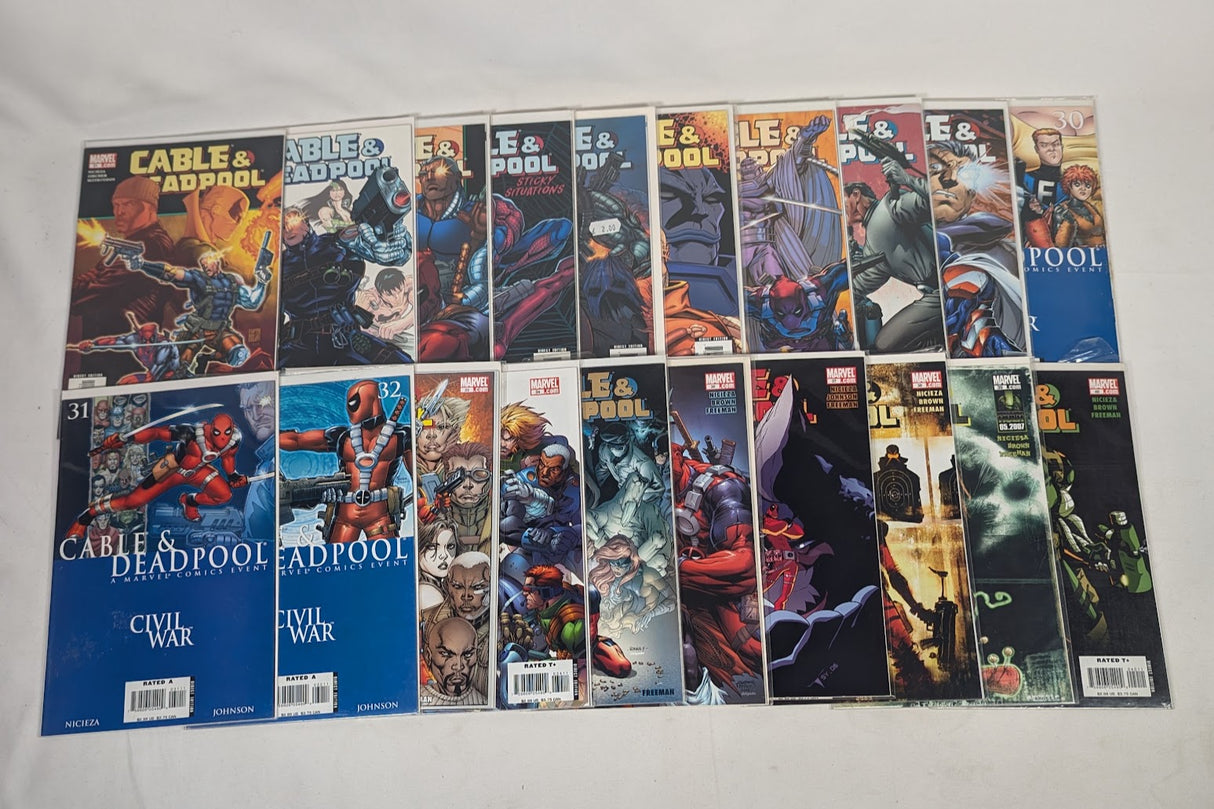 Marvel Cable & Deadpool (2004) Issues 1 - 50 Comic Book Bundle