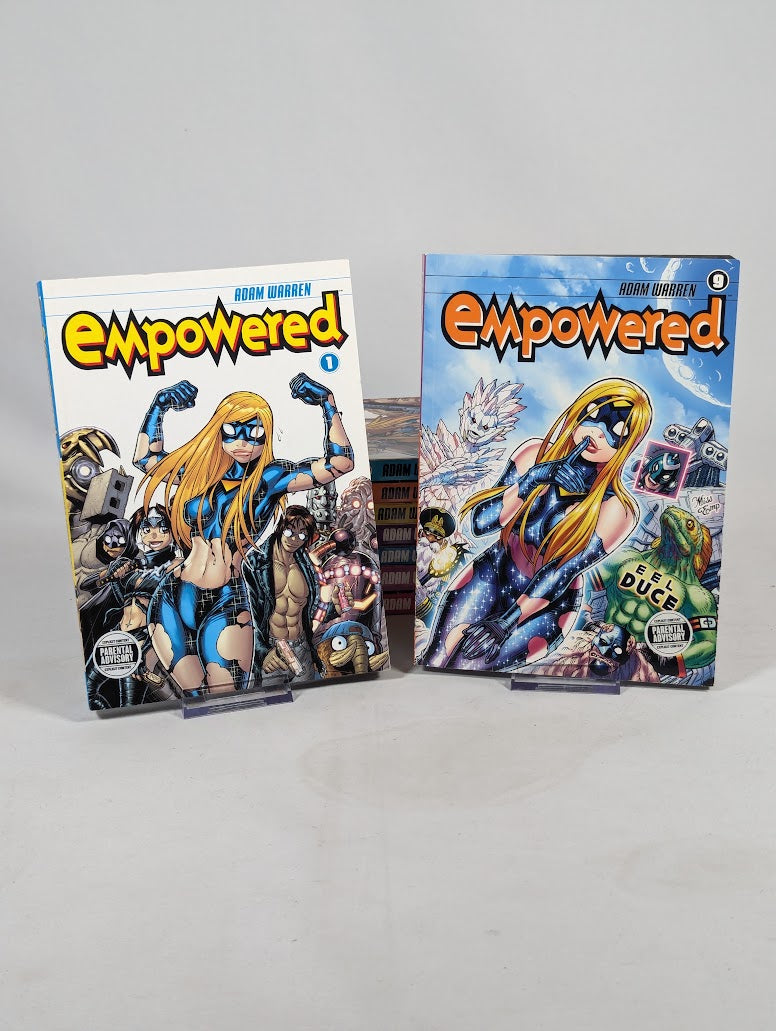 Empowered by Adam Warren Volumes 1 - 9 Graphic Novel Bundle